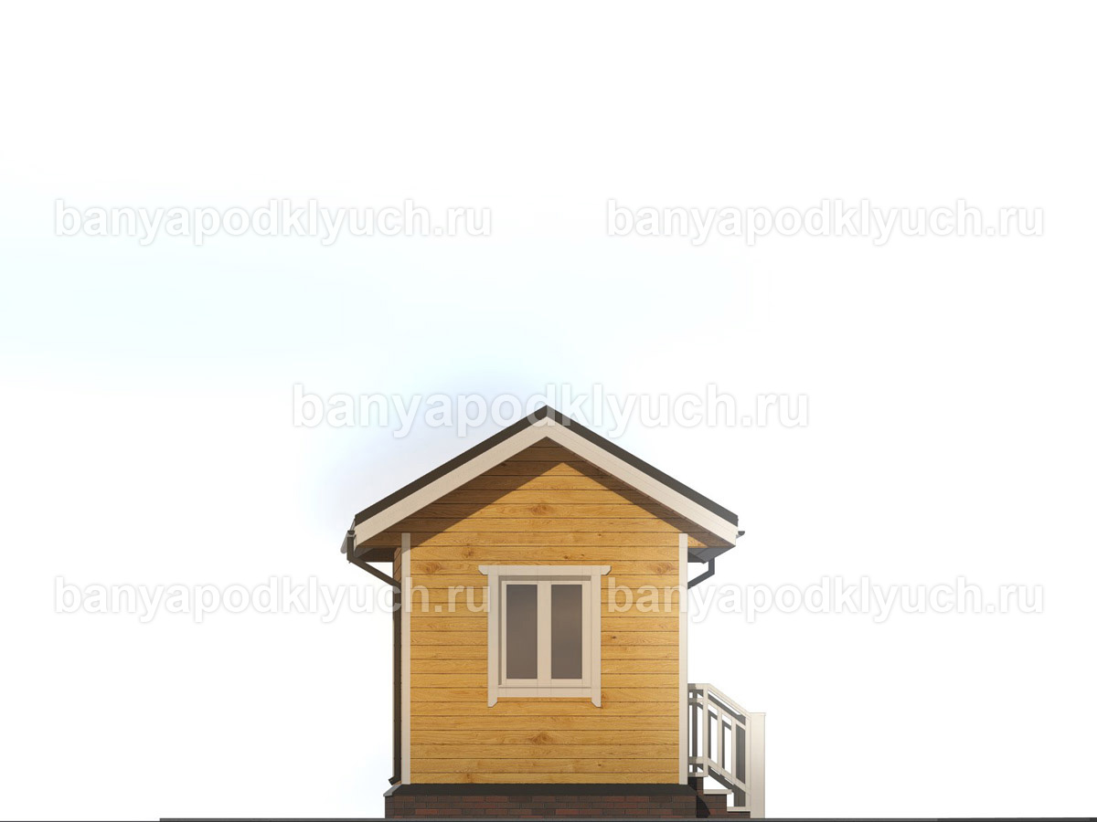 Баня из бруса 5x3 м Баня из бруса 5x3 м