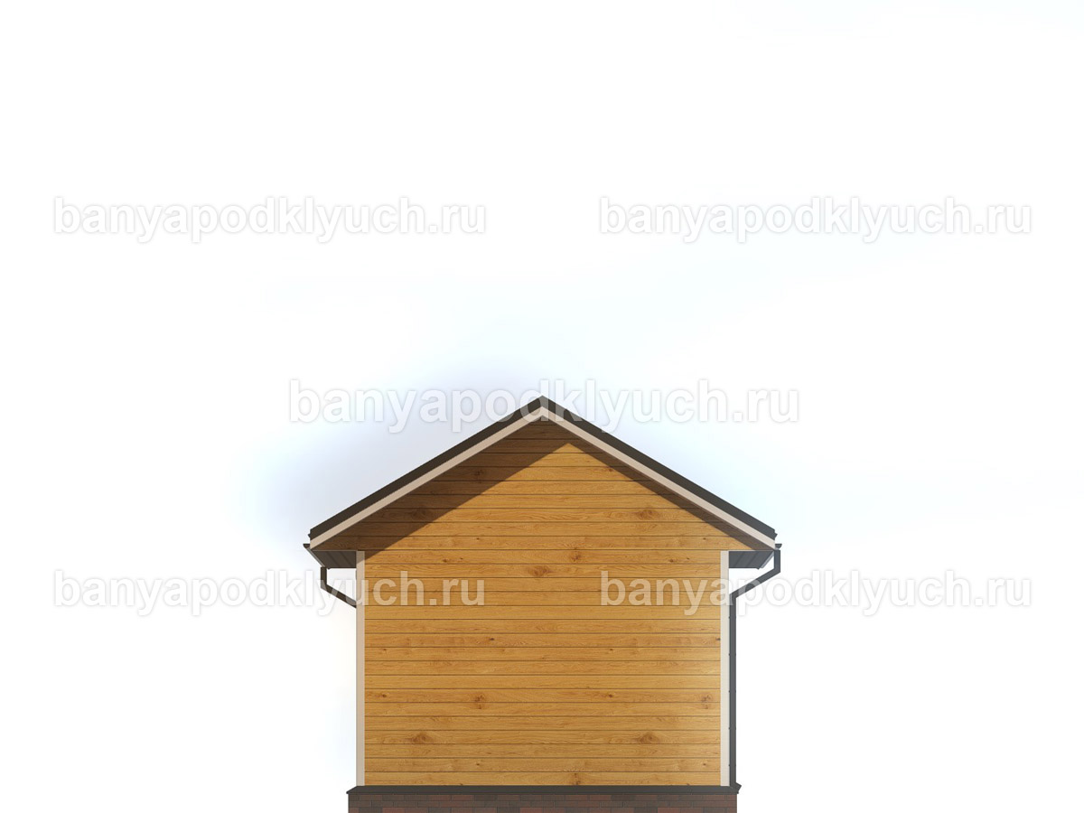 Баня из бруса 6x4 м Баня из бруса 6x4 м