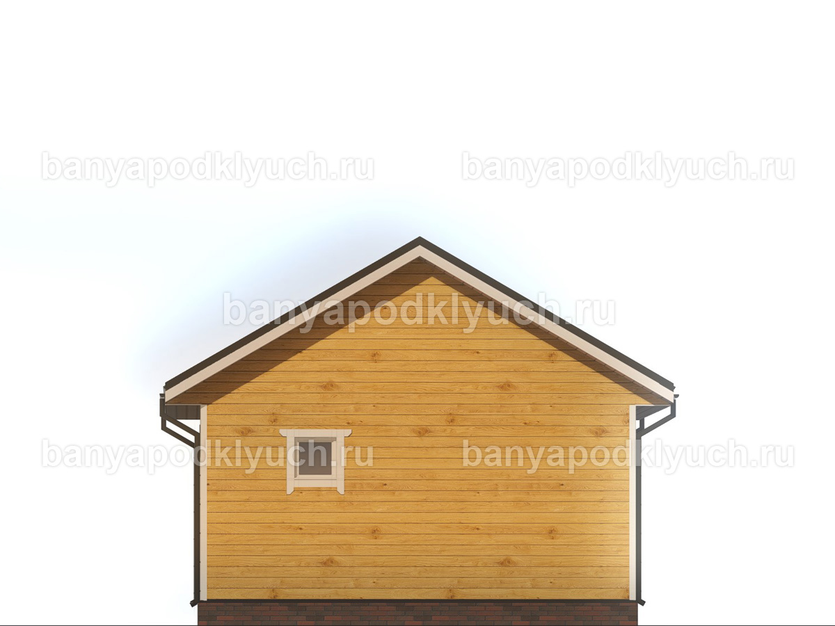 Баня из бруса 6x6 м Баня из бруса 6x6 м