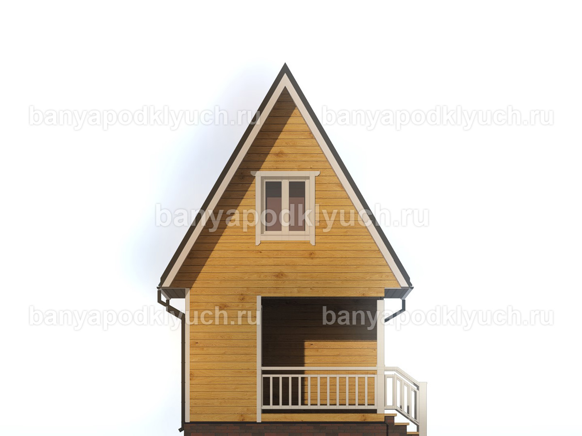 Баня из бруса 6x4 м Баня из бруса 6x4 м