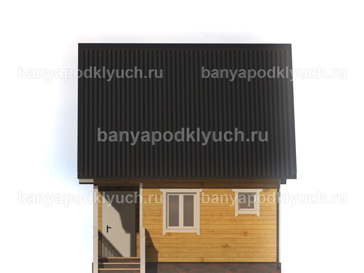 Баня из бруса 6x4 м Баня из бруса 6x4 м