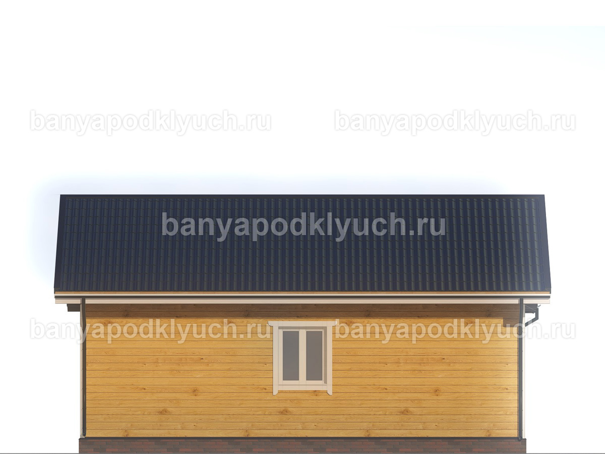 Баня из бруса 9x8 м Баня из бруса 9x8 м