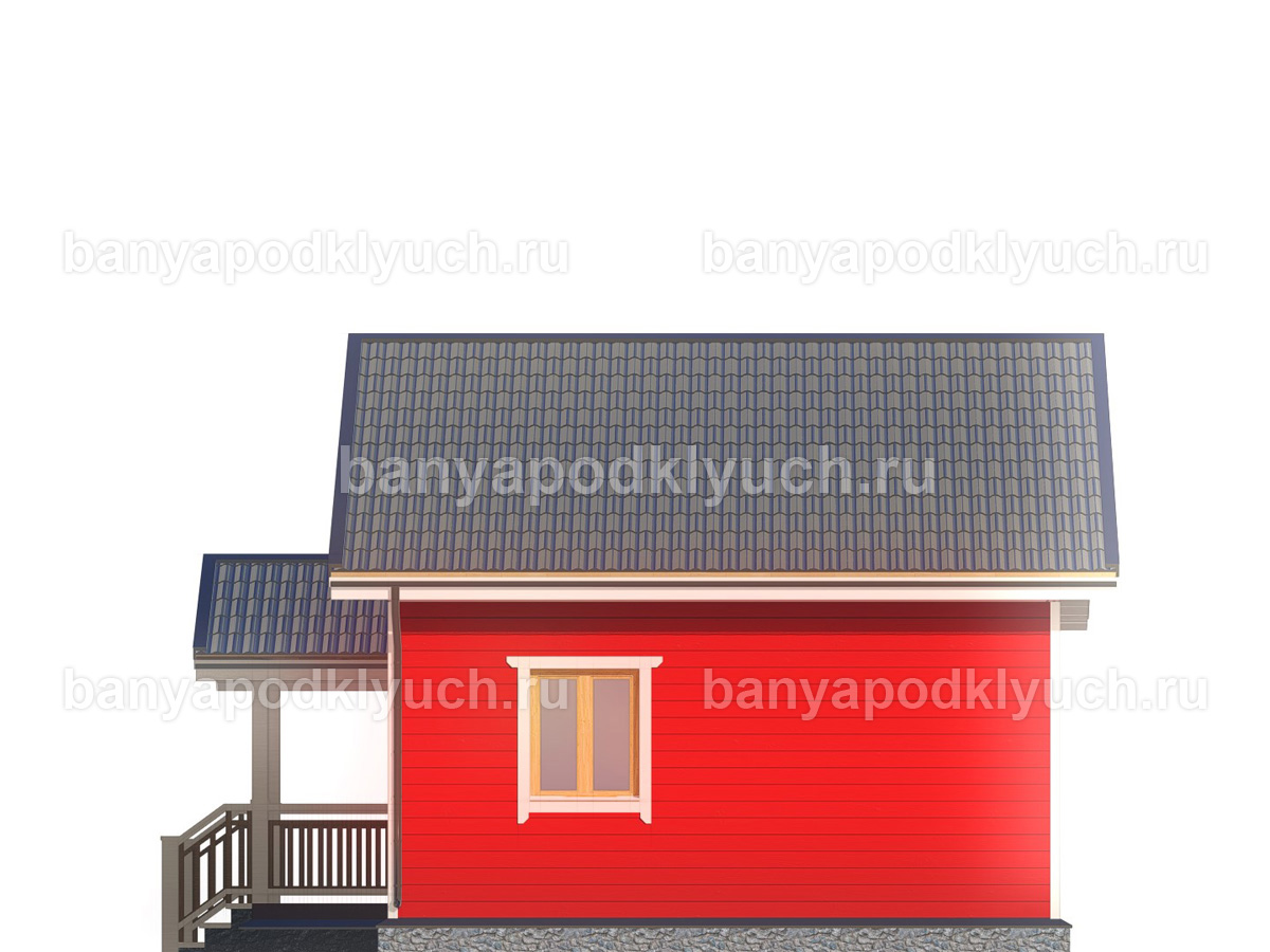 Каркасная баня 7x6 м Каркасная баня 7x6 м