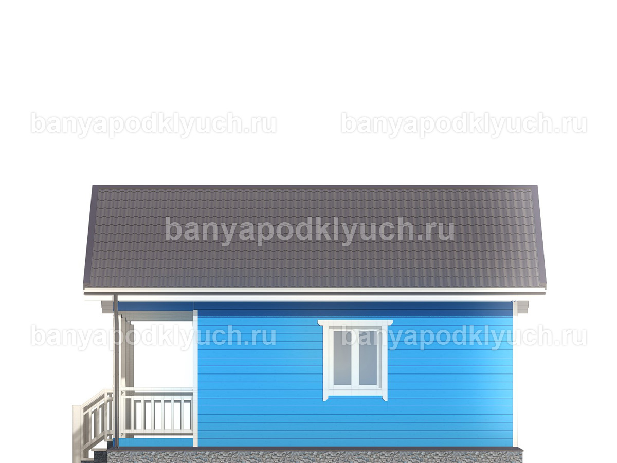 Каркасная баня 7.5x6 м Каркасная баня 7.5x6 м