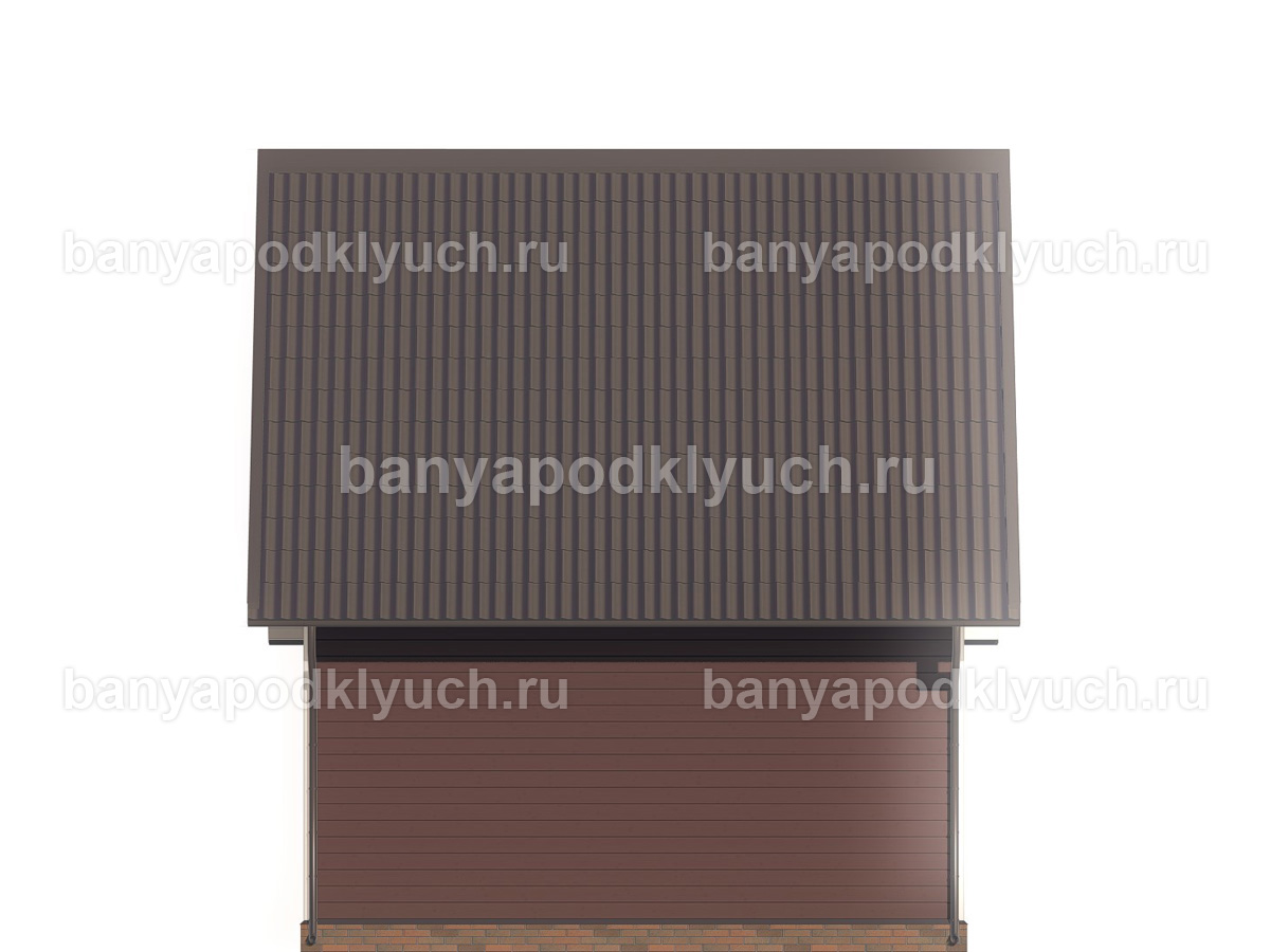 Каркасная баня 6x4 м Каркасная баня 6x4 м